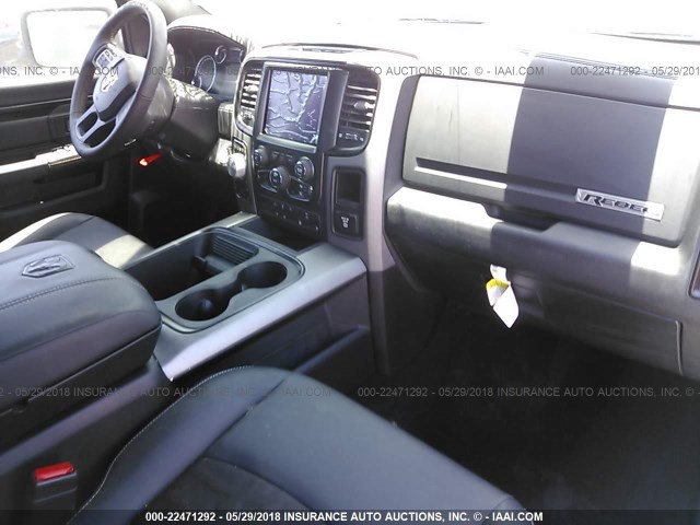 1C6RR7YT0JS111567 - 2018 RAM 1500 REBEL ვერცხლისფერი ფოტო 5