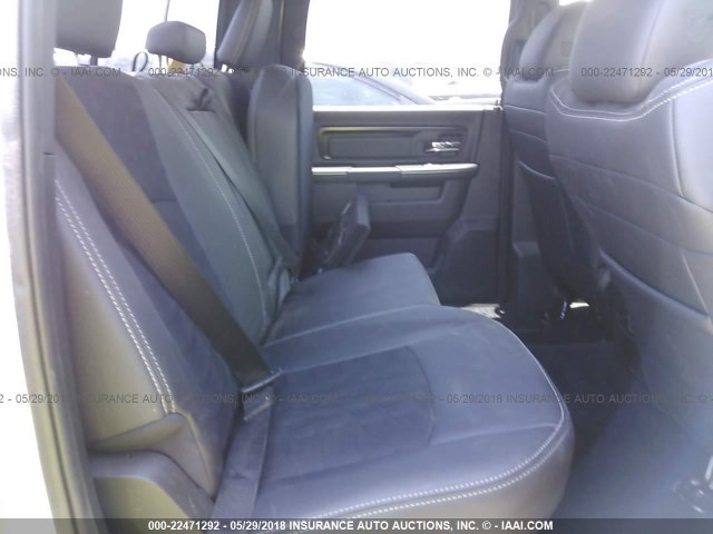 1C6RR7YT0JS111567 - 2018 RAM 1500 REBEL ვერცხლისფერი ფოტო 8