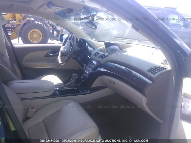 2HNYD2H39CH528597 - 2012 ACURA MDX TECHNOLOGY BLACK photo 5