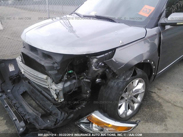 1FMHK8F86BGA41635 - 2011 FORD EXPLORER LIMITED 灰色 照片 6