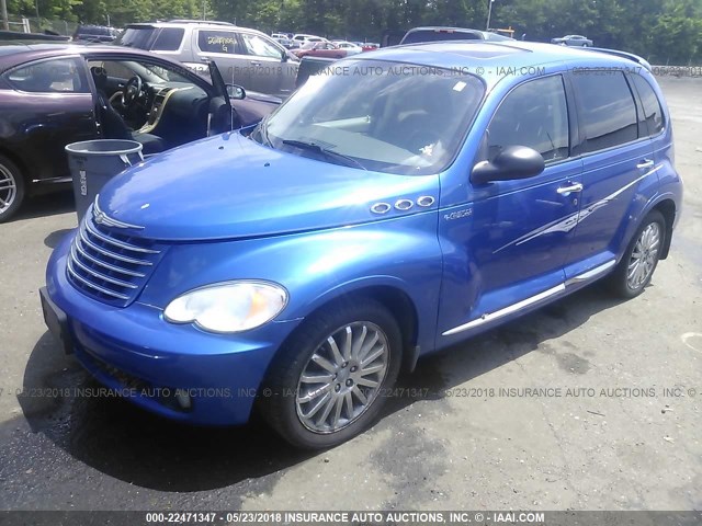 3A8FY78GX6T363326 - 2006 CHRYSLER PT CRUISER GT BLUE photo 2