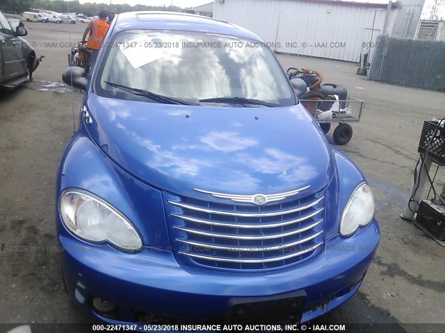 3A8FY78GX6T363326 - 2006 CHRYSLER PT CRUISER GT BLUE photo 6