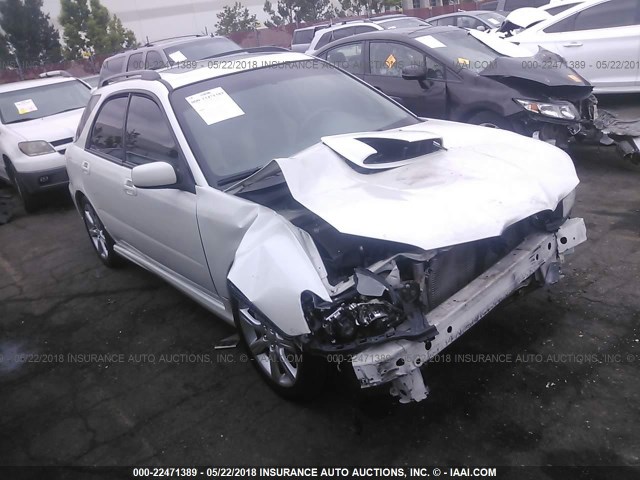 JF1GG74627G805653 - 2007 SUBARU IMPREZA WRX/LIMITED WHITE photo 1