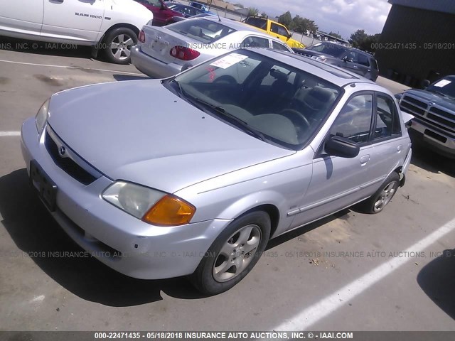 JM1BJ2213Y0196924 - 2000 MAZDA PROTEGE ES 银色 照片 2