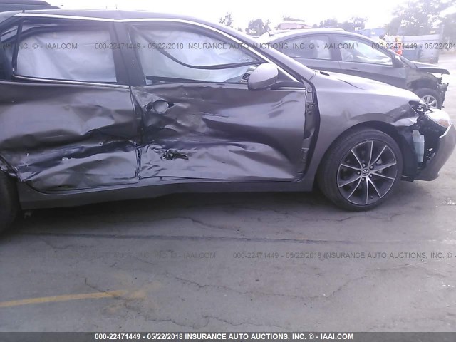 4T1BF1FK3FU877584 - 2015 TOYOTA CAMRY LE/XLE/SE/XSE GRAY photo 6