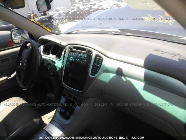 JTEDP21A560091545 - 2006 TOYOTA HIGHLANDER LIMITED BLUE photo 5