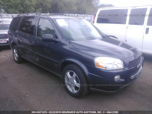1GNDV23148D130622 - 2008 CHEVROLET UPLANDER LS BLUE photo 1