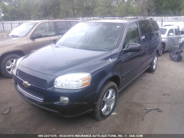 1GNDV23148D130622 - 2008 CHEVROLET UPLANDER LS BLUE photo 2