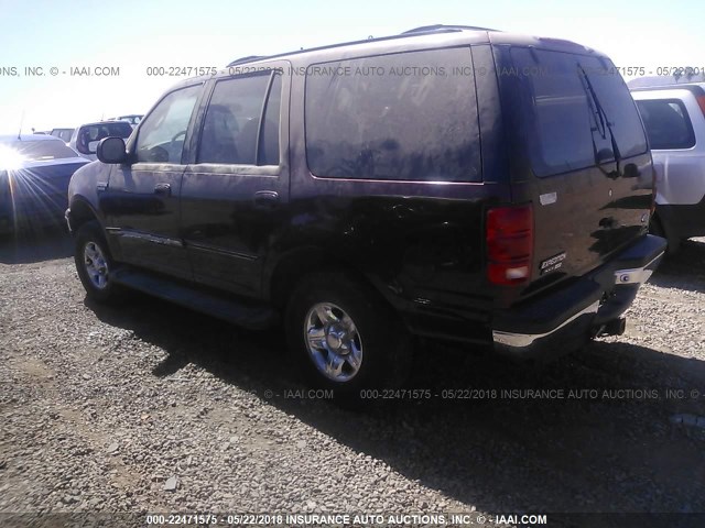 1FMPU16L7YLB77127 - 2000 FORD EXPEDITION XLT Qırmızı foto 3