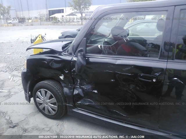 JTLKT324750182177 - 2005 TOYOTA SCION XB შავი ფოტო 6