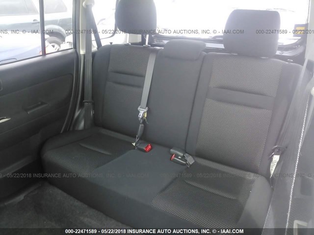 JTLKT324750182177 - 2005 TOYOTA SCION XB შავი ფოტო 8