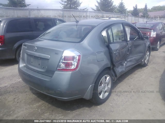 3N1AB61E39L649175 - 2009 NISSAN SENTRA 2.0/2.0S/2.0SL GRAY photo 4