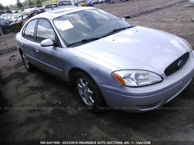 1FAFP56U76A138365 - 2006 FORD TAURUS SEL SILVER photo 1