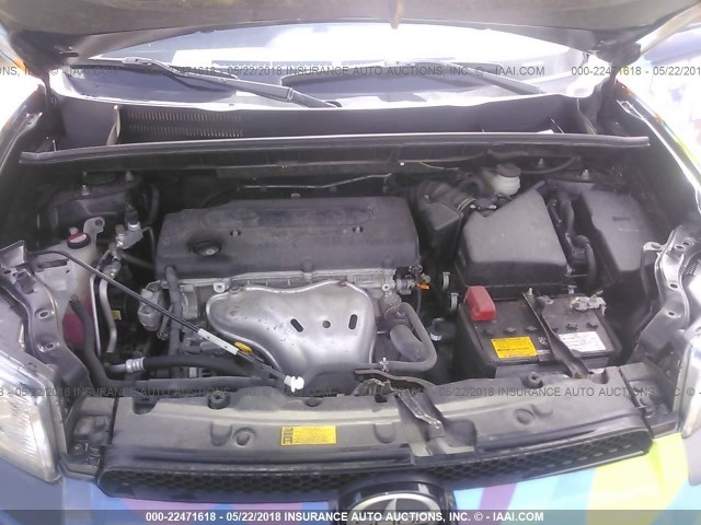 JTLZE4FE4FJ075911 - 2015 TOYOTA SCION XB შავი ფოტო 10