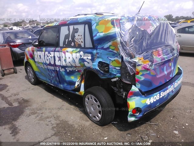 JTLZE4FE4FJ075911 - 2015 TOYOTA SCION XB შავი ფოტო 3