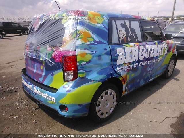 JTLZE4FE4FJ075911 - 2015 TOYOTA SCION XB შავი ფოტო 4