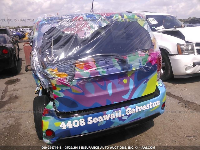 JTLZE4FE4FJ075911 - 2015 TOYOTA SCION XB შავი ფოტო 6