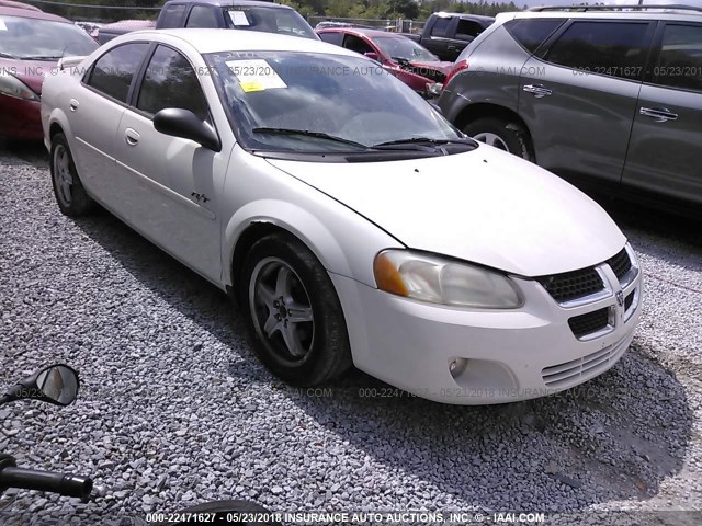 1B3EL76R44N327698 - 2004 DODGE STRATUS R/T WHITE photo 1