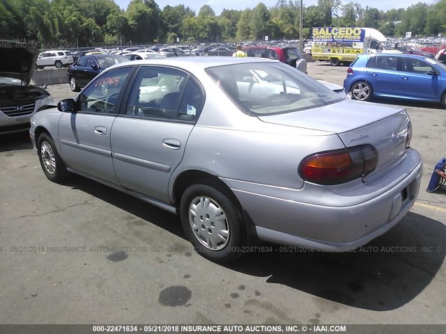 1G1ND52J3Y6169380 - 2000 CHEVROLET MALIBU GRAY photo 3