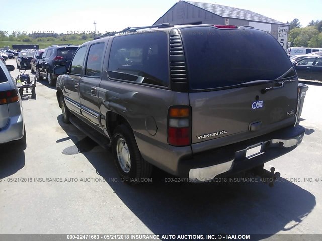 1GKFK16T93J172008 - 2003 GMC YUKON XL K1500 GOLD photo 3