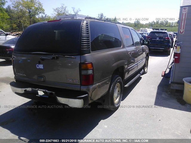 1GKFK16T93J172008 - 2003 GMC YUKON XL K1500 GOLD photo 4