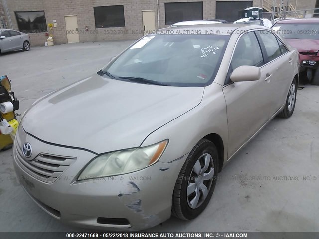 4T4BE46K98R047091 - 2008 TOYOTA CAMRY CE/LE/XLE/SE GOLD photo 2