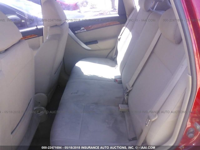 KL1TD6DE1BB155021 - 2011 CHEVROLET AVEO LS/LT 红色 照片 8