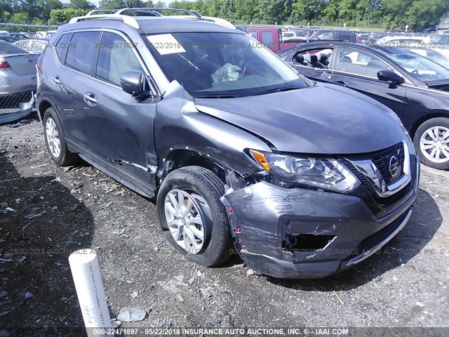 5N1AT2MT6HC896693 - 2017 NISSAN ROGUE S/SL GRAY photo 6