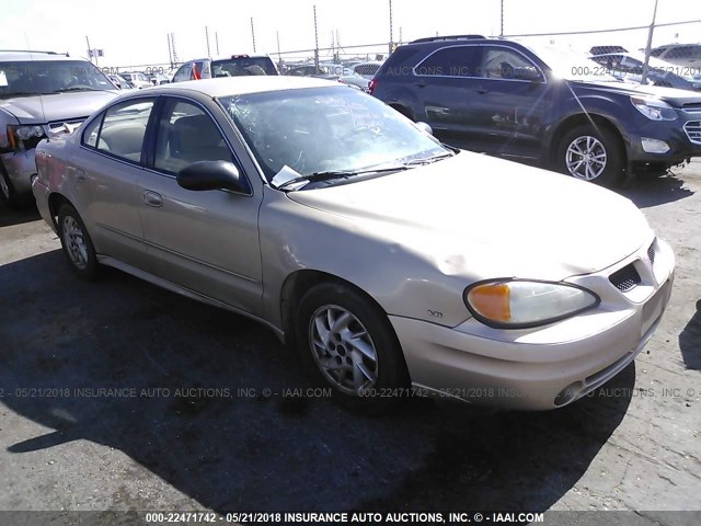 1G2NF52E84C130479 - 2004 PONTIAC GRAND AM SE1 GOLD photo 1