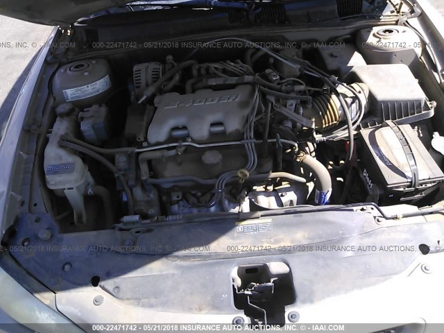 1G2NF52E84C130479 - 2004 PONTIAC GRAND AM SE1 GOLD photo 10