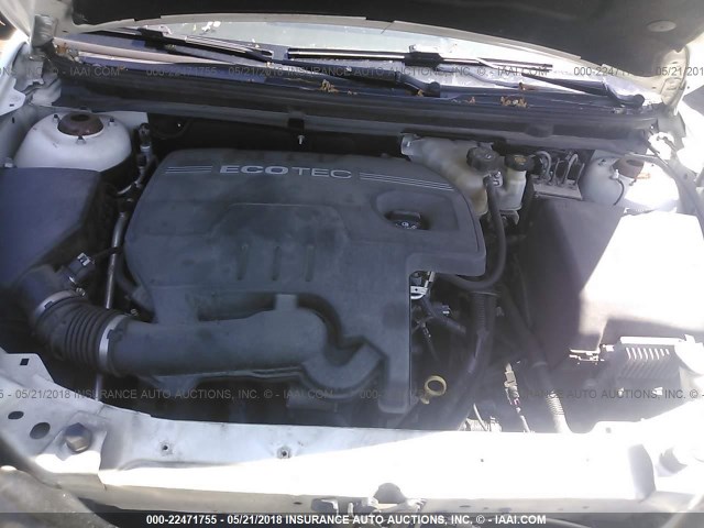 1G1ZK57B794211572 - 2009 CHEVROLET MALIBU LTZ WHITE photo 10