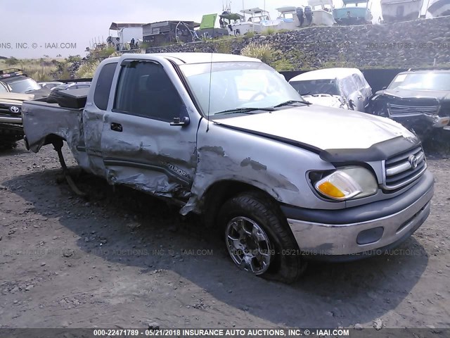 5TBRN34152S260755 - 2002 TOYOTA TUNDRA ACCESS CAB SR5 SILVER photo 1