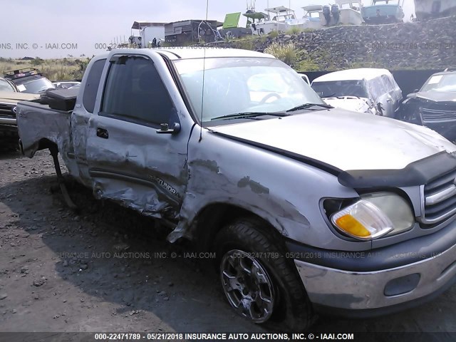 5TBRN34152S260755 - 2002 TOYOTA TUNDRA ACCESS CAB SR5 SILVER photo 6