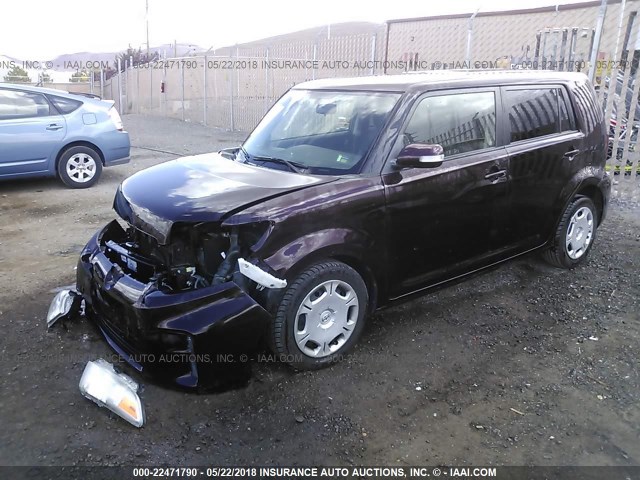 JTLZE4FE0CJ018522 - 2012 TOYOTA SCION XB იასამნისფერი ფოტო 2