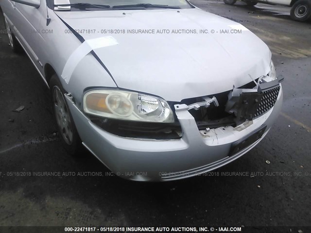 3N1CB51D05L572740 - 2005 NISSAN SENTRA 1.8/1.8S SILVER photo 6