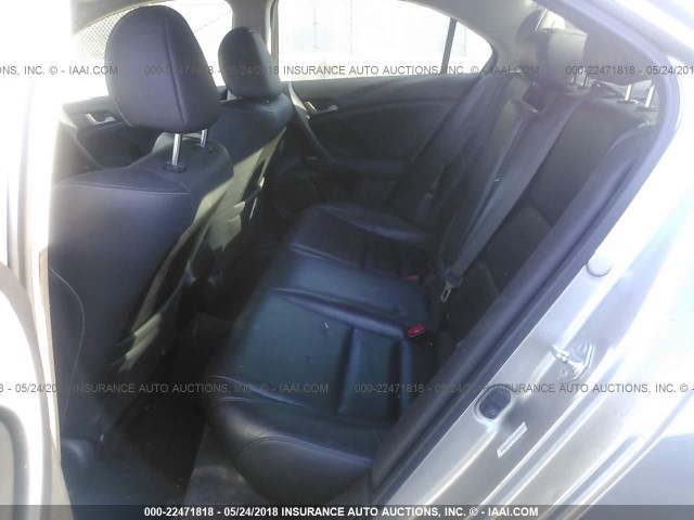 JH4CU26659C003611 - 2009 ACURA TSX GRAY photo 8