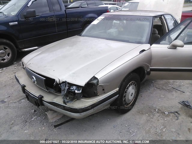 1G4HP52L2SH555180 - 1995 BUICK LESABRE CUSTOM GOLD photo 6