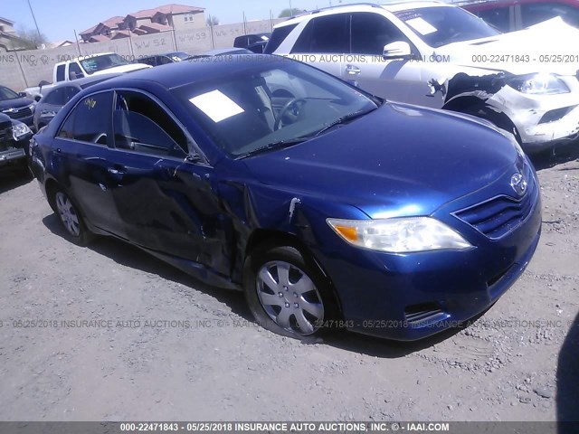 4T4BF3EK7AR018770 - 2010 TOYOTA CAMRY SE/LE/XLE Dark Blue photo 1
