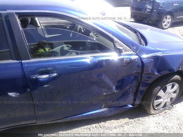 4T4BF3EK7AR018770 - 2010 TOYOTA CAMRY SE/LE/XLE Dark Blue photo 6