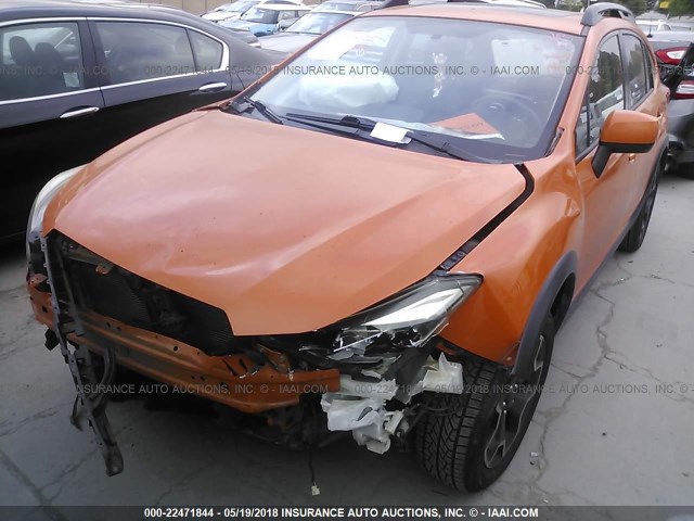 JF2GPAKC4DH200010 - 2013 SUBARU XV CROSSTREK 2.0 LIMITED ORANGE photo 2