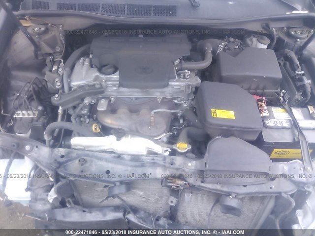 4T4BF1FK1DR312916 - 2013 TOYOTA CAMRY L/SE/LE/XLE შავი ფოტო 10