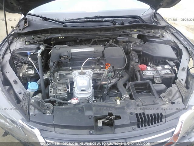 1HGCR2F5XEA103107 - 2014 HONDA ACCORD SPORT 灰色 照片 10