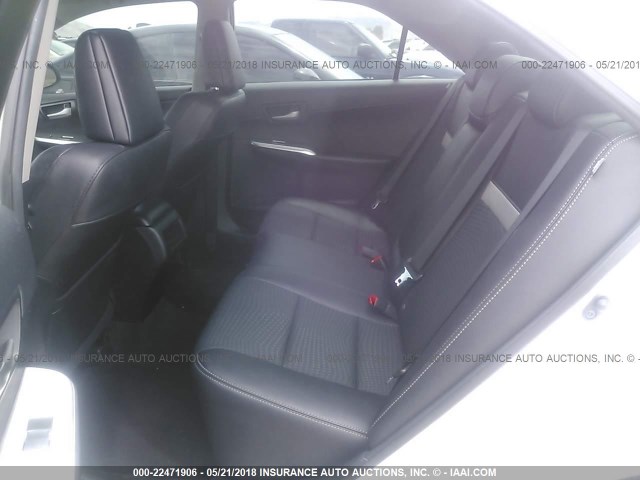 4T1BF1FK6EU350220 - 2014 TOYOTA CAMRY L/SE/LE/XLE 白色 照片 8