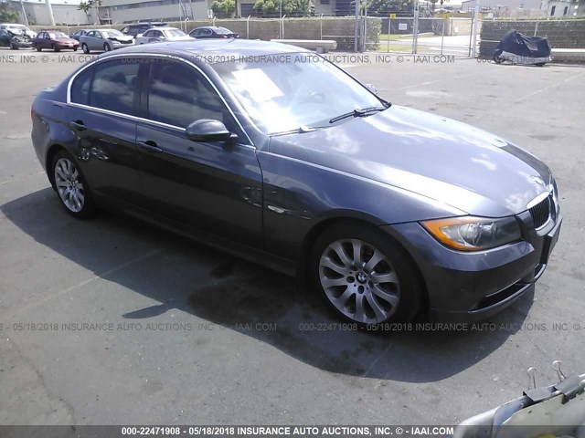 WBAVB335X6KR72949 - 2006 BMW 330 I GRAY photo 1