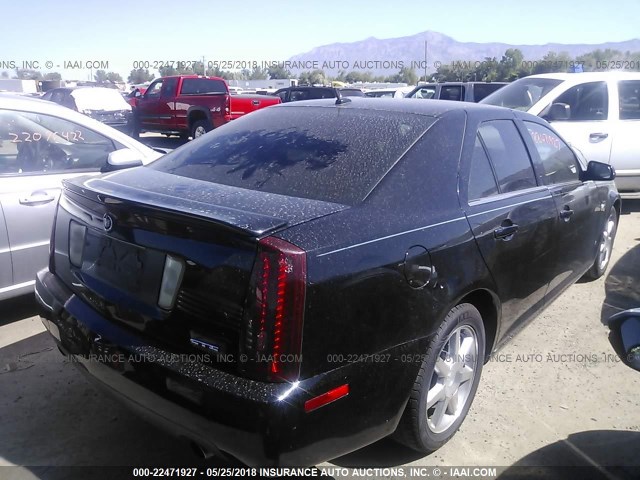 1G6DW677360119372 - 2006 CADILLAC STS BLACK photo 4