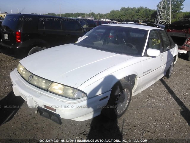 1G2WJ52M6TF211522 - 1996 PONTIAC GRAND PRIX SE WHITE photo 2