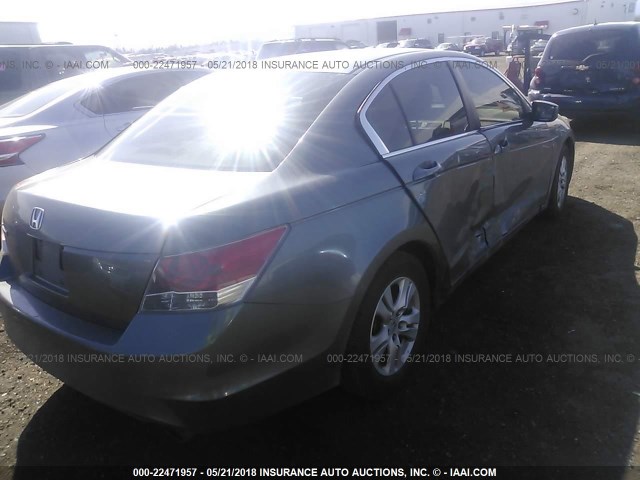 JHMCP264X8C045387 - 2008 HONDA ACCORD LXP GRAY photo 4