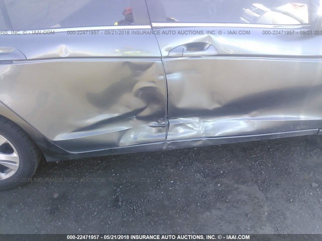 JHMCP264X8C045387 - 2008 HONDA ACCORD LXP GRAY photo 6