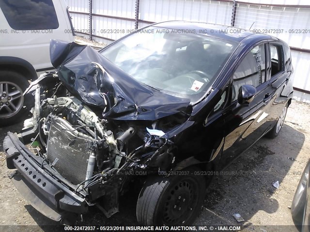 3N1CE2CP6FL379037 - 2015 NISSAN VERSA NOTE S/S PLUS/SV/SL/SR BLACK photo 2