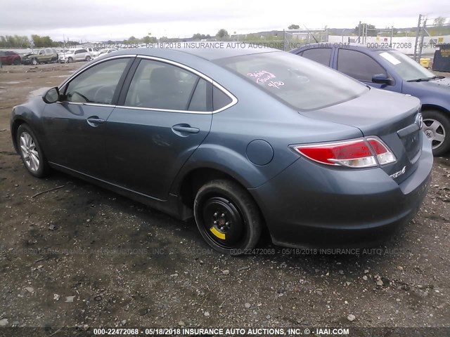 1YVHZ8DH0C5M17210 - 2012 MAZDA 6 I BLUE photo 3